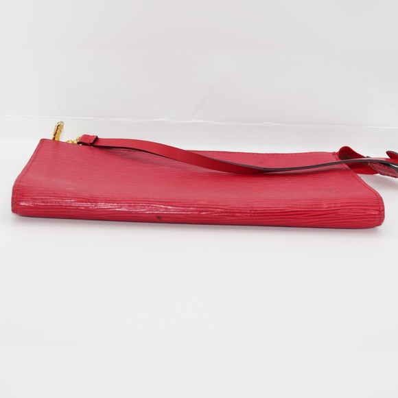 LOUIS‎ VUITTON 2002 Epi Leather Pochette Accessoires 21 Castillan Red - Picture 6 of 8